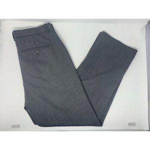 Calvin Klein Grey Flat Front Men's Dress Pants Size W31‎ L30